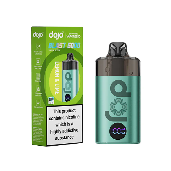 Vaporesso Dojo Blast 6000 Lemon Lime