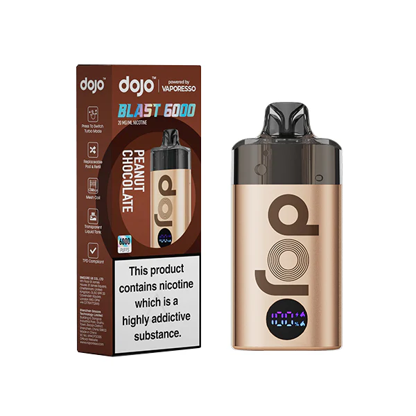 Vaporesso Dojo Blast 6000 Peanut Chocolate