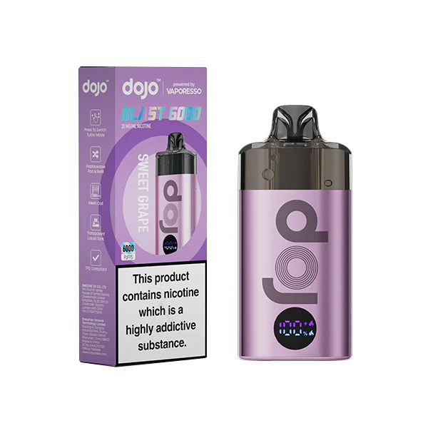 Vaporesso Dojo Blast 6000 Sweet Grape