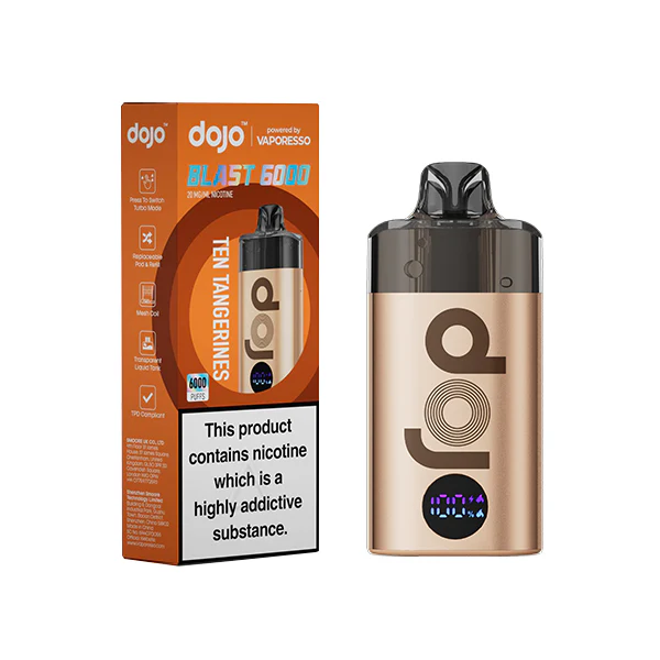 Vaporesso Dojo Blast 6000 Ten Tangerines