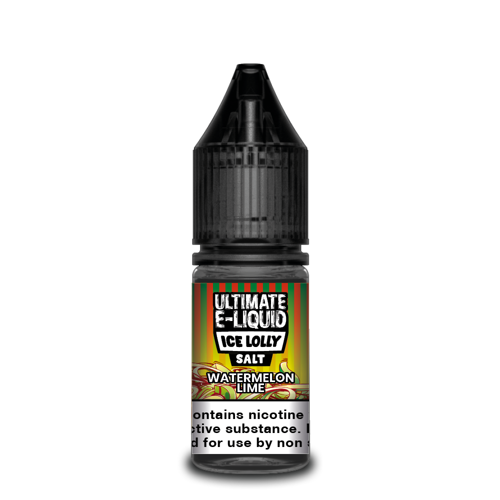 Ice Lolly Watermelon Lime Nic Salt E-liquid by Ultimate Juice