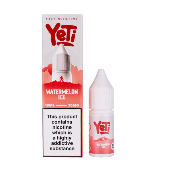 Watermelon Ice Nic Salt E-Liquid by Yeti