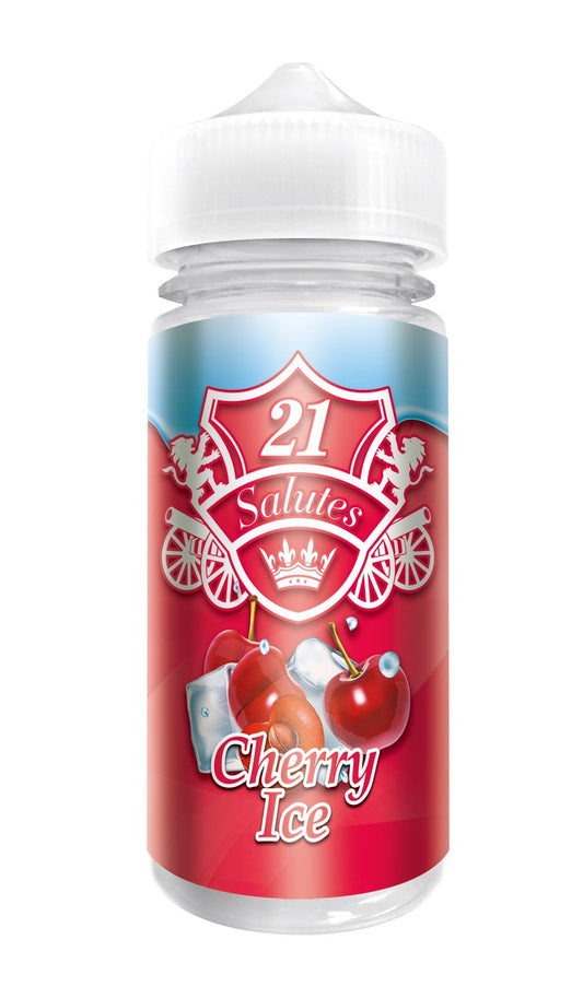 Cherry Ice 100ml Shortfill E-Liquid by 21 Salutes