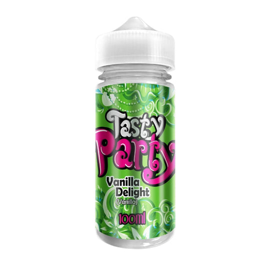 Vanilla Delight 100ml Shortfill E-Liquid by Tasty Party