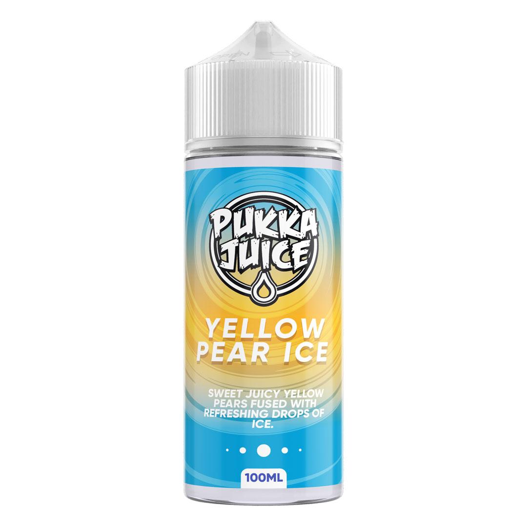 Yellow Pear Ice E-Liquid Shortfill by Pukka Juice