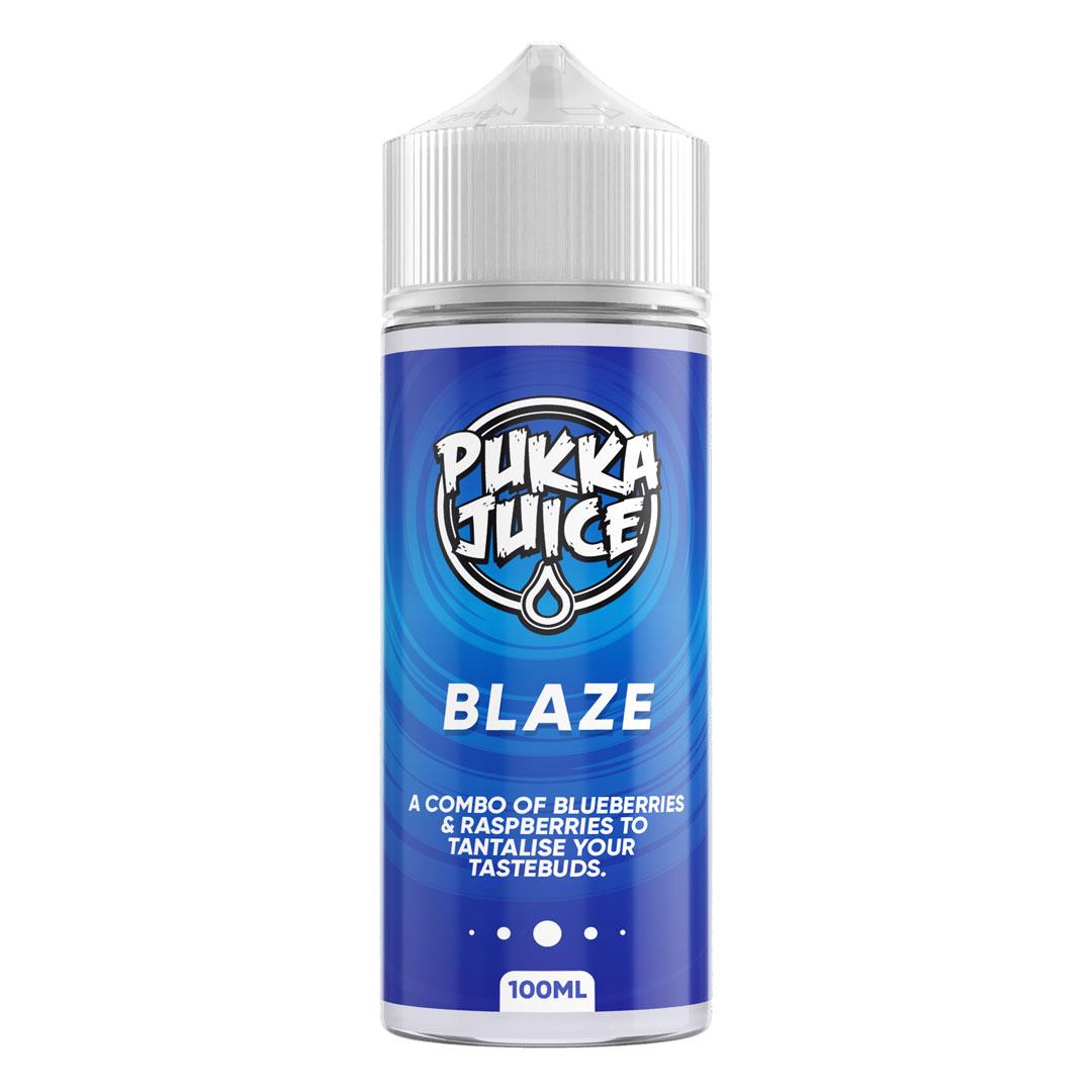 Blaze 100ml Shortfill E-Liquid by Pukka Juice