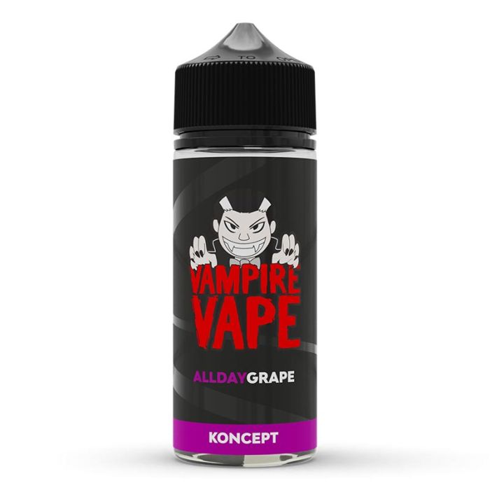 All Day Grape 100ml Shortfill E - Liquid by Vampire Vape Koncept 70/30 - Shop Vapour