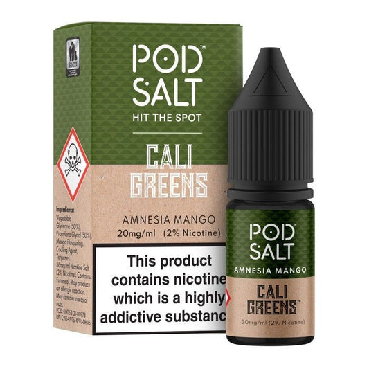 Amnesia Mango Nic Salt E - Liquid by Pod Salt Fusion - Shop Vapour