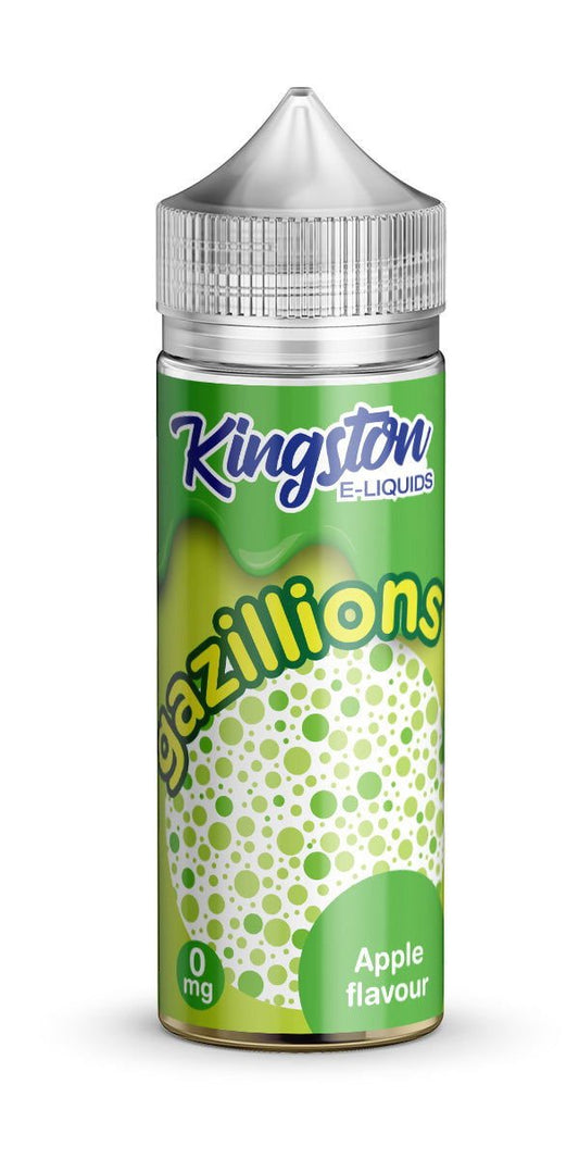 Apple 100ml Shortfill E - Liquid by Kingston Gazillions - Shop Vapour