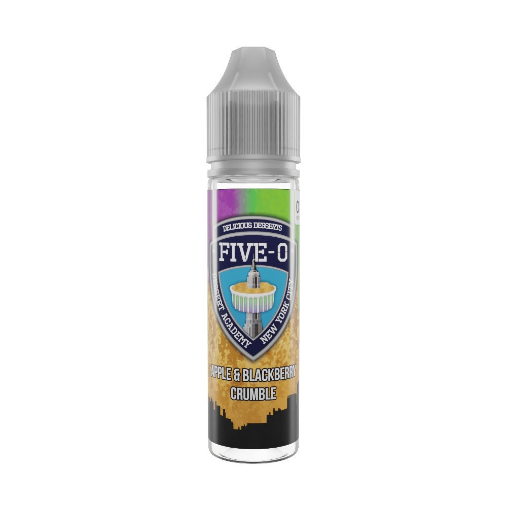 Apple & Blackberry Crumble 50ml Shortfill E - Liquid by Five - O - Shop Vapour