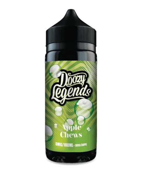 Apple Chews 100ml Shortfill E - Liquid y Doozy Legends - Shop Vapour