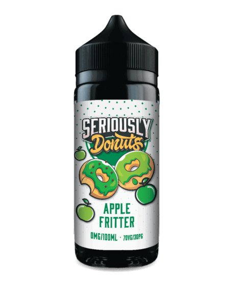 Apple Fritter 100ml Shortfill E - liquid by Seriously Donuts - Shop Vapour