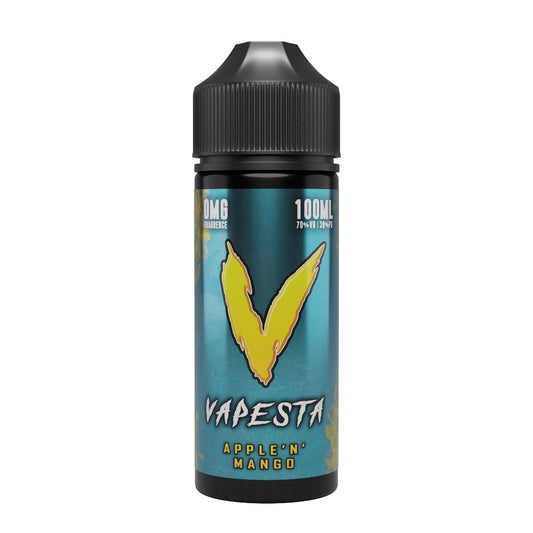 Apple ‘N’ Mango 100ml Shortfill E - Liquid by Vapesta - Shop Vapour