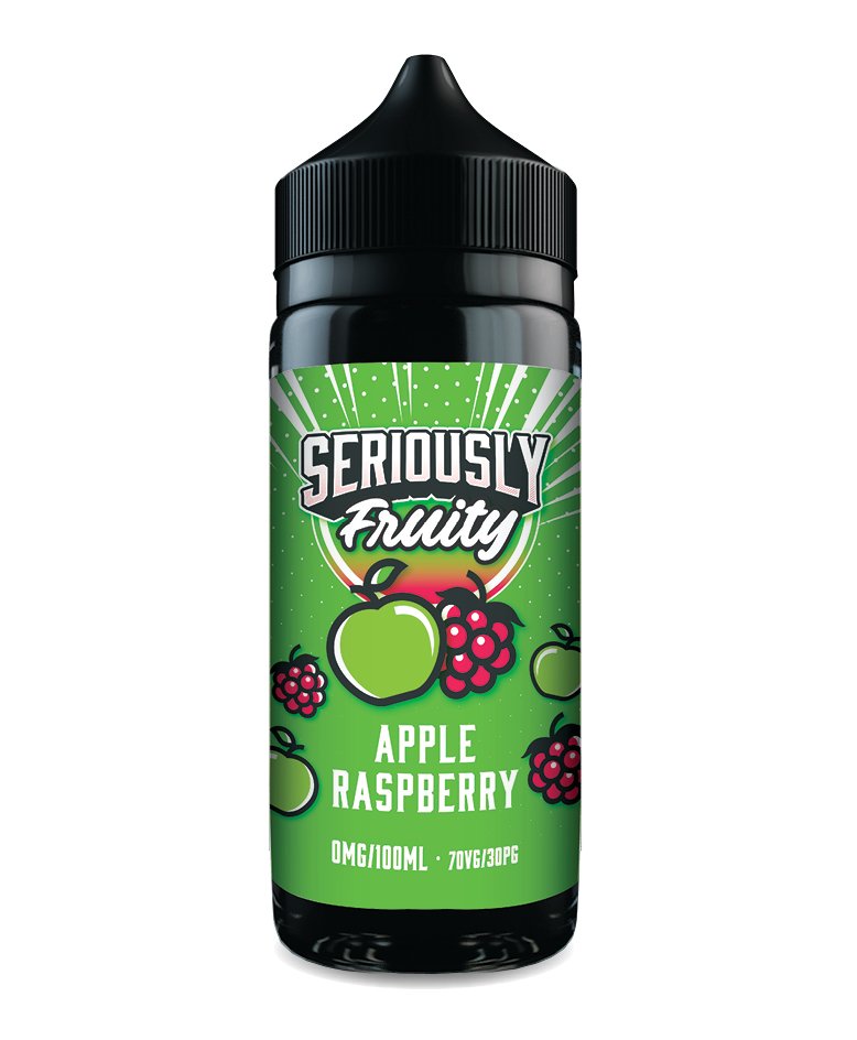 Apple Raspberry 100ml Shortfill E - liquid by Seriously Fruity - Shop Vapour