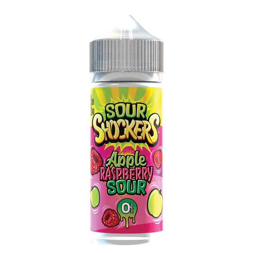 Apple Raspberry Sour 100ml Shortfill E - Liquid by Sour Shockers - Shop Vapour