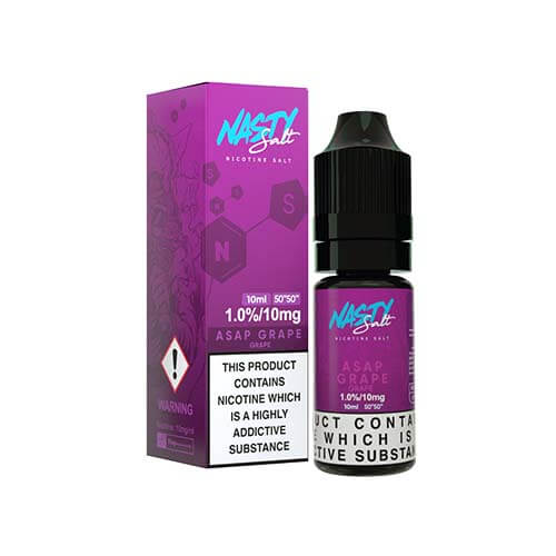 Asap Grape Nic Salt E - Liquid by Nasty Salt - Shop Vapour