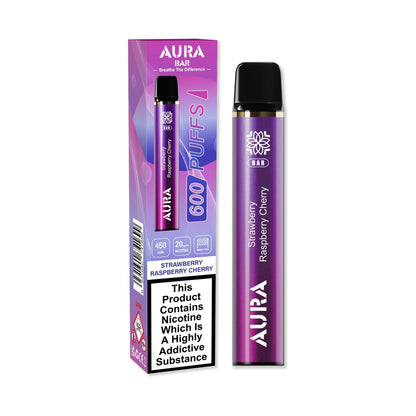 Crystal Prime Aura Bar 600 Puffs Disposable Vape