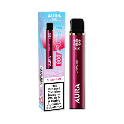 Crystal Prime Aura Bar 600 Puffs Disposable Vape