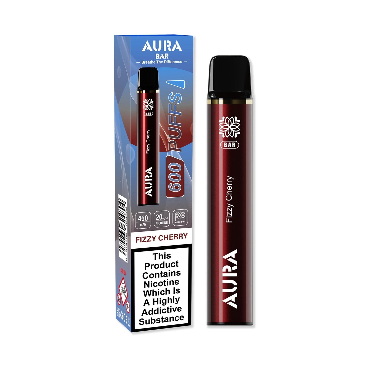 Crystal Prime Aura Bar 600 Puffs Disposable Vape