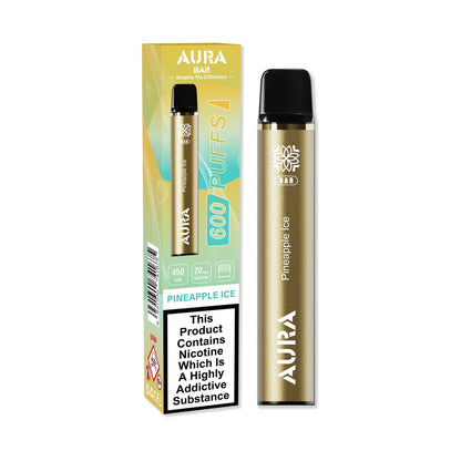 Crystal Prime Aura Bar 600 Puffs Disposable Vape