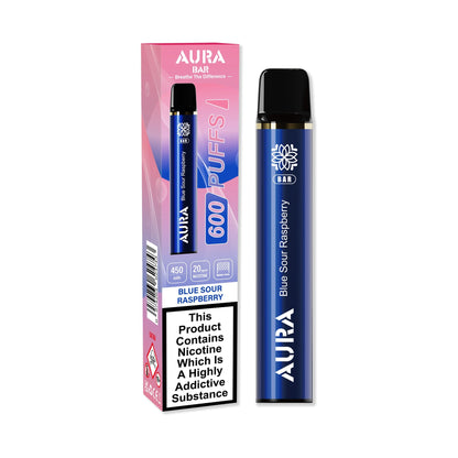 Crystal Prime Aura Bar 600 Puffs Disposable Vape