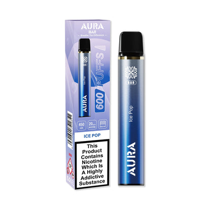 Crystal Prime Aura Bar 600 Puffs Disposable Vape