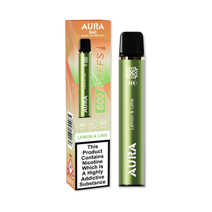 Crystal Prime Aura Bar 600 Puffs Disposable Vape