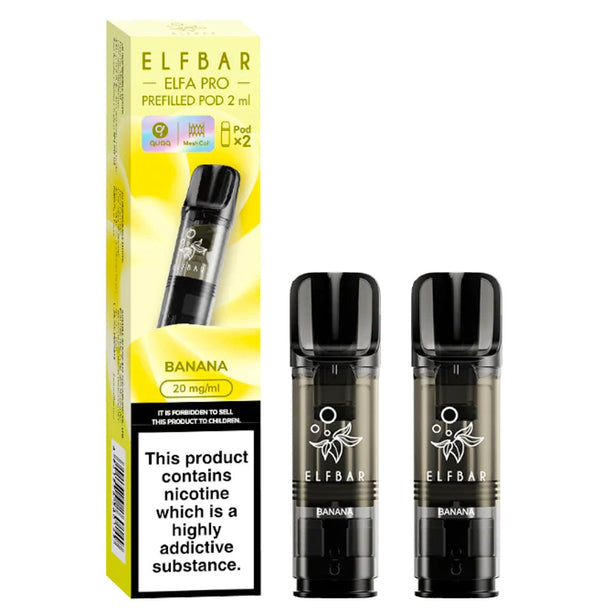 Banana Elfa Pro Prefilled Pods by Elf Bar