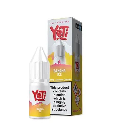 Banana Ice Nic Salt E-Liquid by Yeti