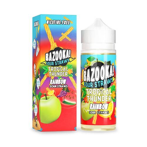 Rainbow 100ml Shortfill E-Liquid by Bazooka Sour Straws