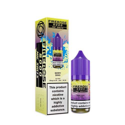 Berry Bang Nic Salt E-Liquid by Elux Firerose 5000