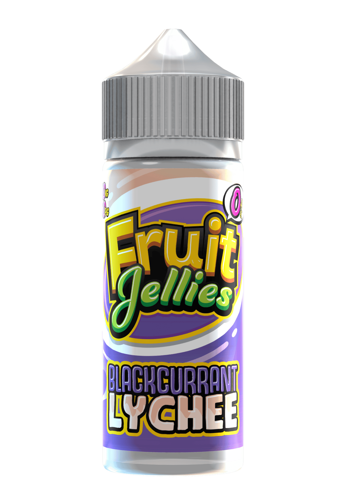 Blackcurrant Lychee 100ml Shortfill E-Liquid by Fruit Jellies