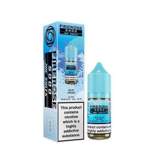 Blue Crush Nic Salt E-Liquid by Elux Firerose 5000