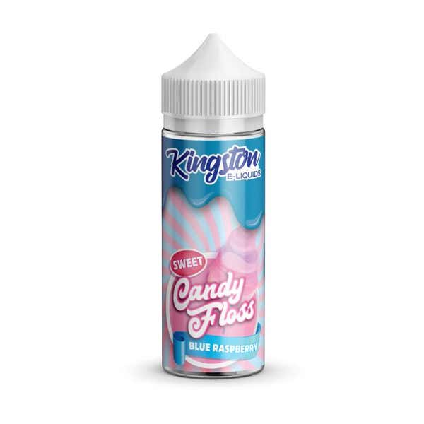 Sweet Blue Raspberry 100ml Shortfill E-Liquid by Kingston Candy Floss