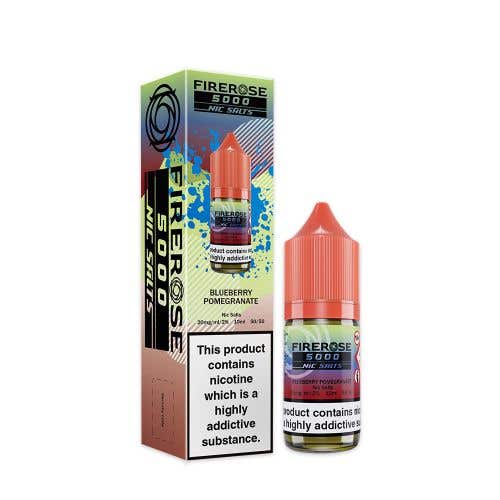 Blueberry Pomegranate Nic Salt E-Liquid by Elux Firerose 5000