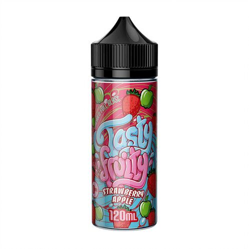 Strawberry Apple 100ml Shortfill E-Liquid by Tasty Fruity