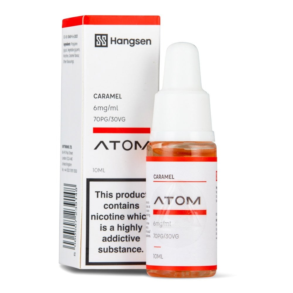 Caramel Nic Salt E-Liquid by Hangsen Atom