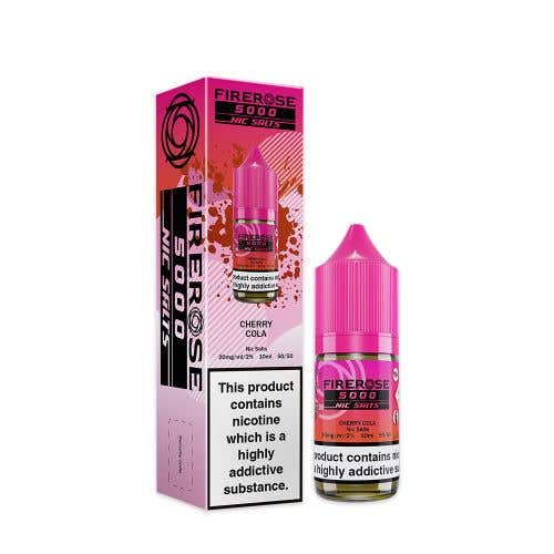 Cherry Cola Nic Salt E-Liquid by Elux Firerose 5000