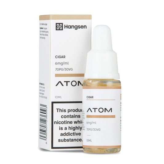 Cigar Nic Salt E-Liquid by Hangsen Atom