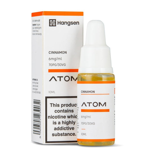 Cinnamon Nic Salt E-Liquid by Hangsen Atom