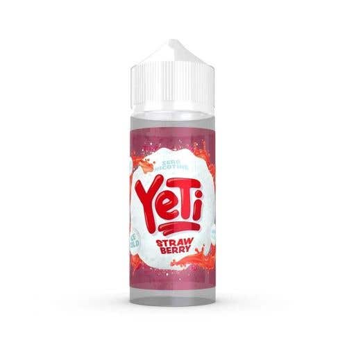 Strawberry Shortfill E-Liquid by YeTi Ice 100ml