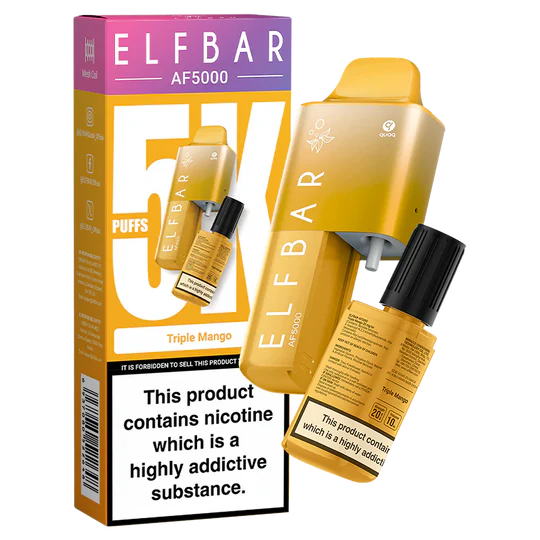 Triple Mango Elf Bar AF5000 Disposable Vape