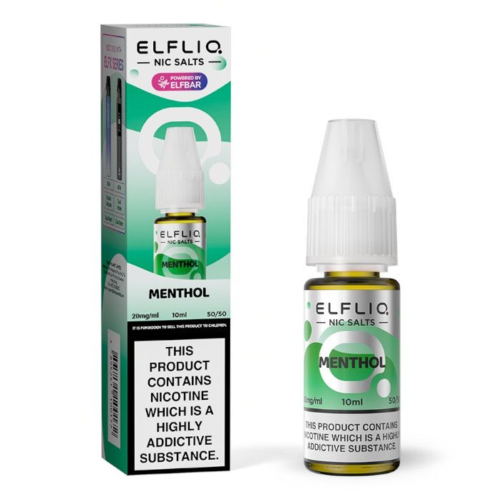 Menthol Nic Salt E-Liquid by Elf Bar Elfliq