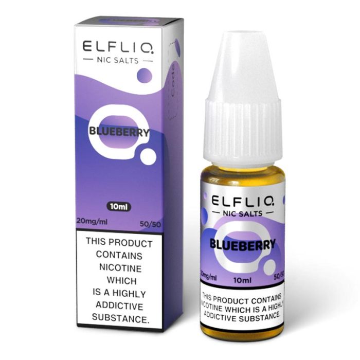 Blueberry Nic Salt E-Liquid by Elf Bar Elfliq