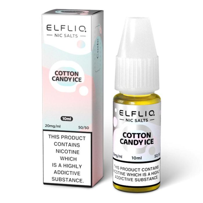 Cotton Candy Ice Nic Salt E-Liquid by Elf Bar Elfliq