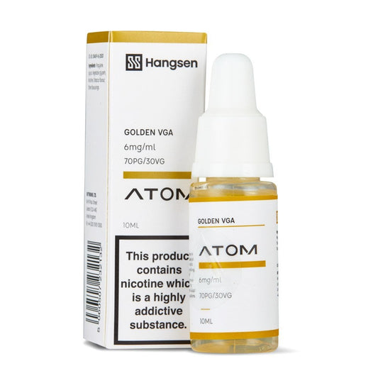 Golden VGA Nic Salt E-Liquid by Hangsen Atom