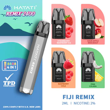 Hayati Remix 2400 Puffs 4 in 1 Disposable Vape