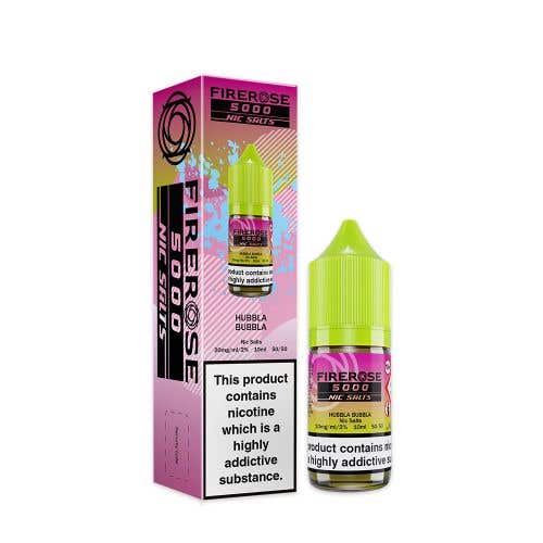 Hubbla Bubbla Nic Salt E-Liquid by Elux Firerose 5000