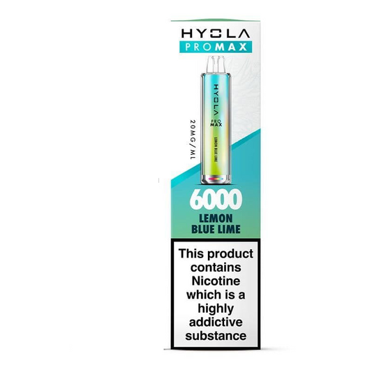 Lemon Blue Lime Hyola Pro Max 6000 Disposable Vape