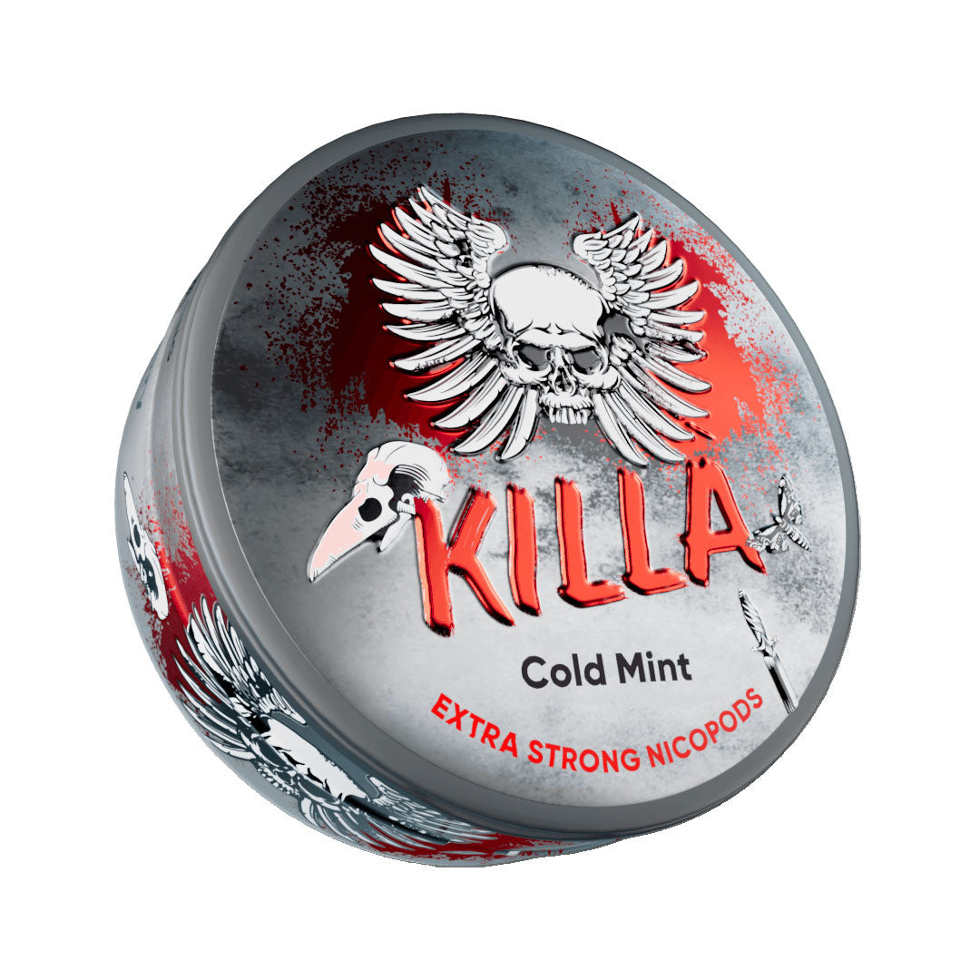 Cold Mint Nicotine Pouches by Killa